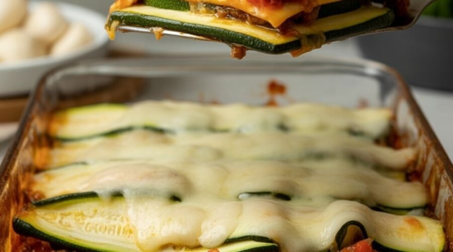 Low Carb Zucchini Beef Bake