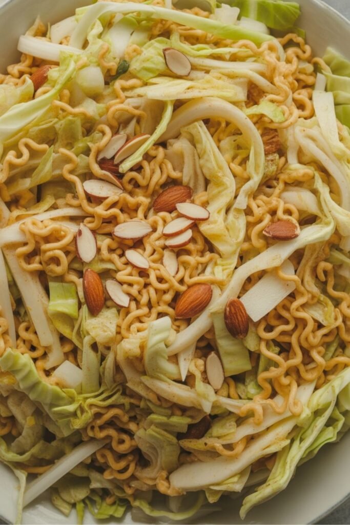 Crispy Ramen Cabbage Salad