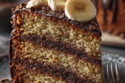 banana chocolate cake