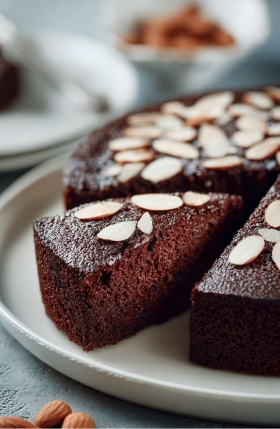 chocolate almond cake