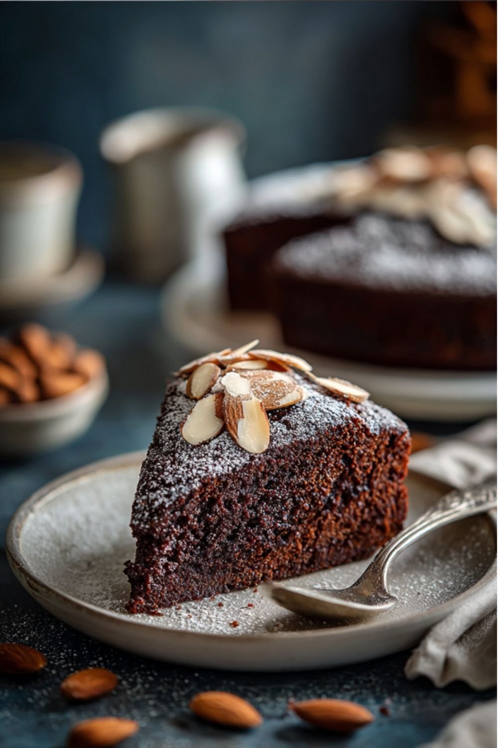 chocolate almond cake