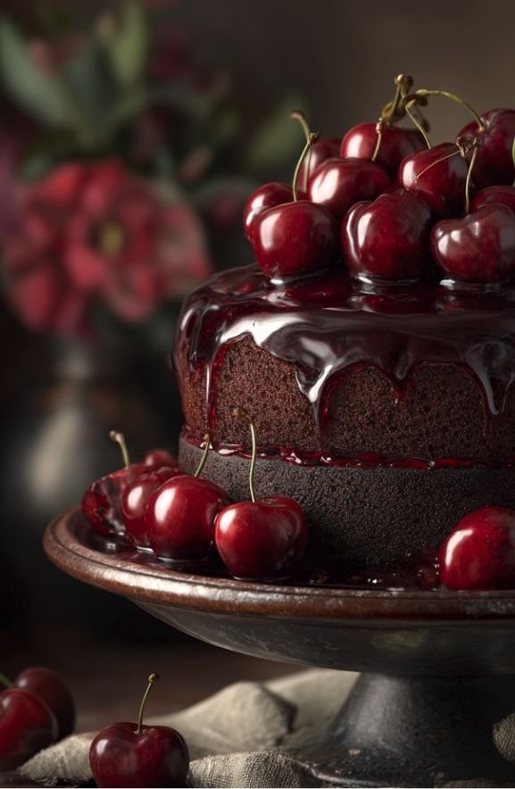 chocolate cherry cake