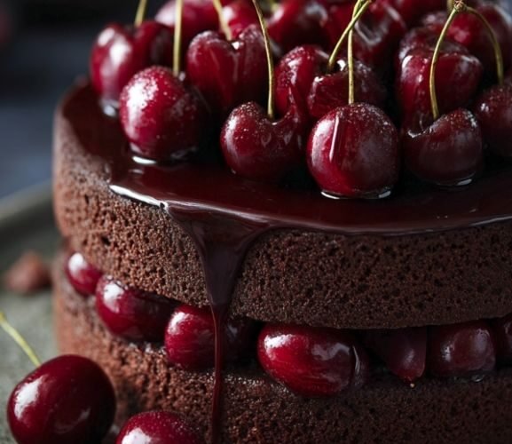 chocolate cherry cake