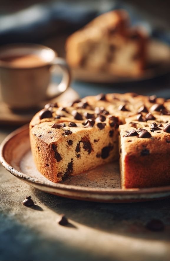 chocolate chip cookie cake