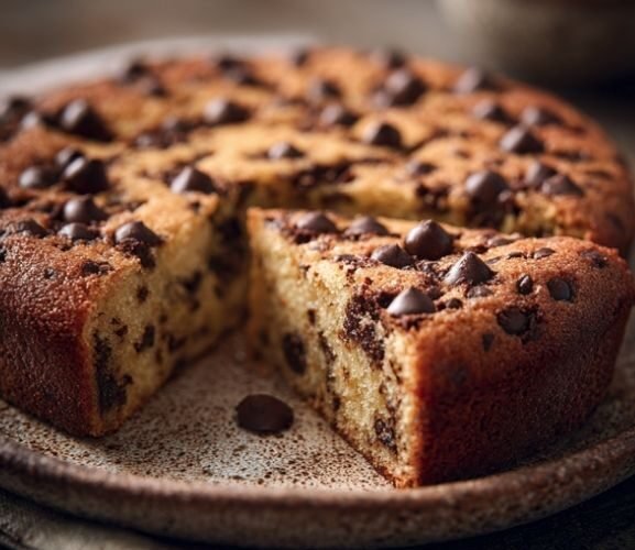 chocolate chip cookie cake