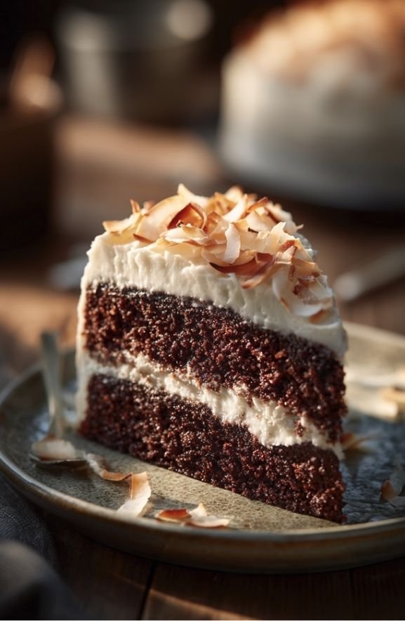 chocolate coconut cake