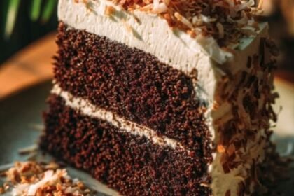 chocolate coconut cake
