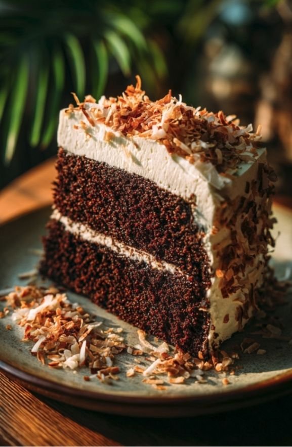 chocolate coconut cake