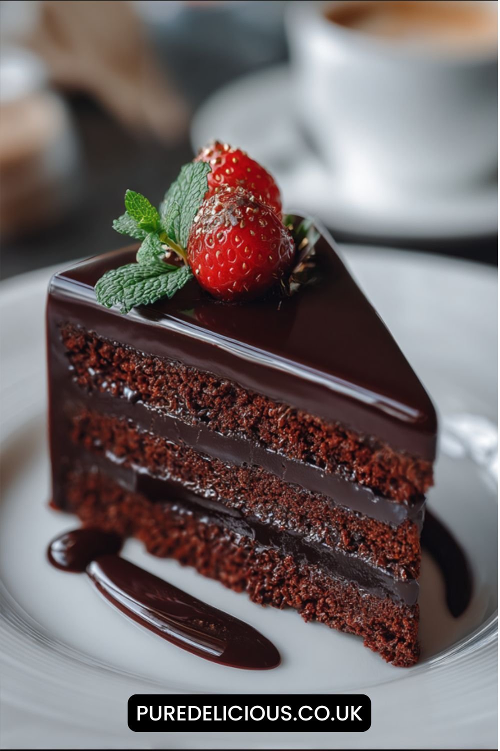 chocolate ganache cake
