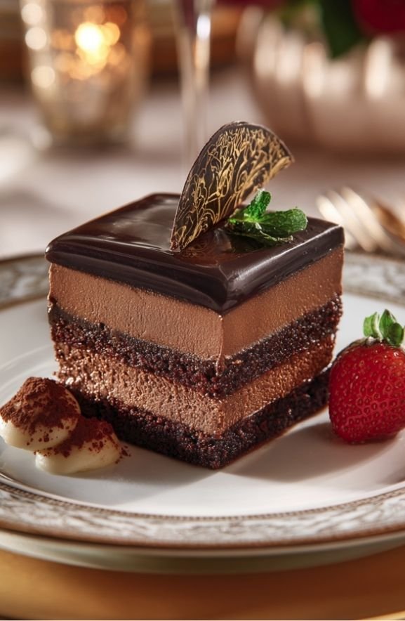 chocolate mousse cake
