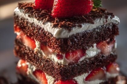 Chocolate Strawberry Cake