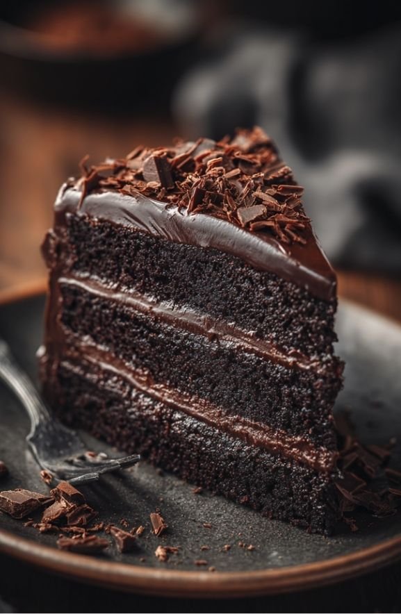 dark chocolate cake