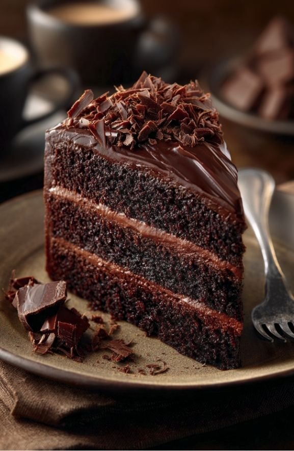 dark chocolate cake