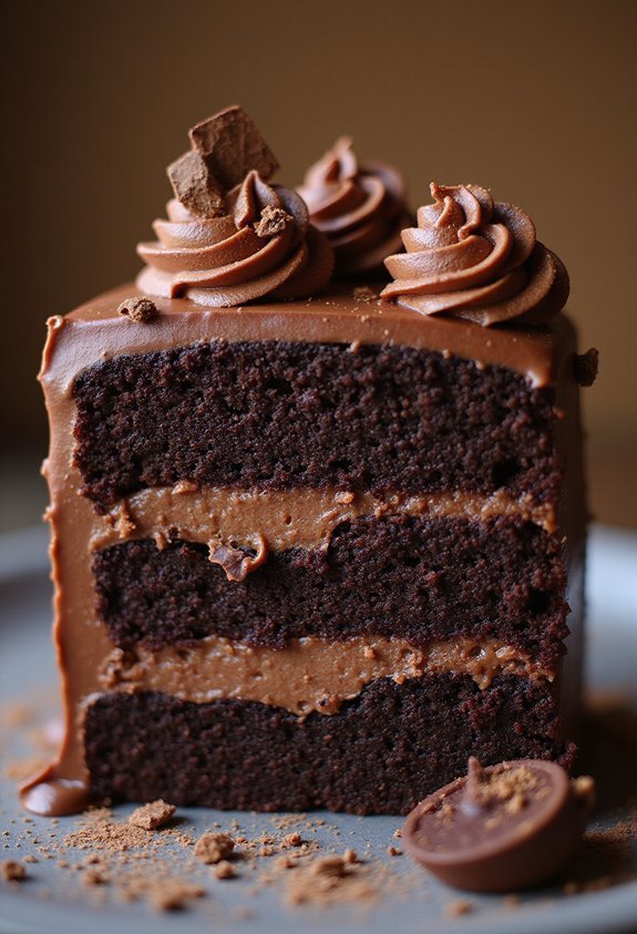 decadent double chocolate bundt cake recipe