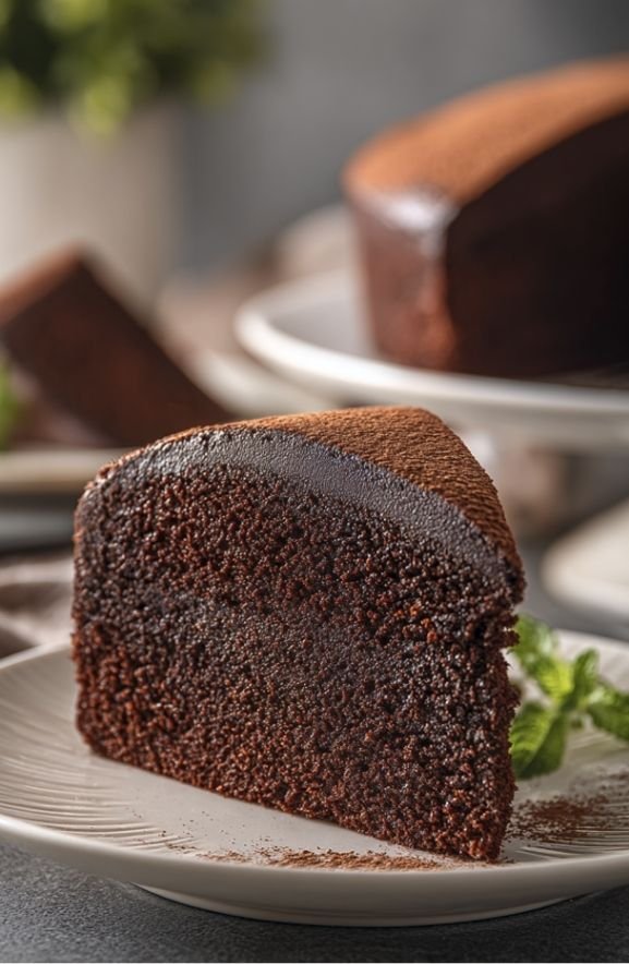 eggless chocolate cake