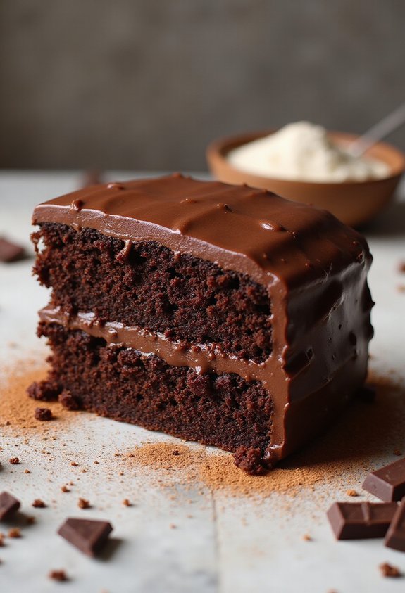 eggless chocolate cake baking instructions