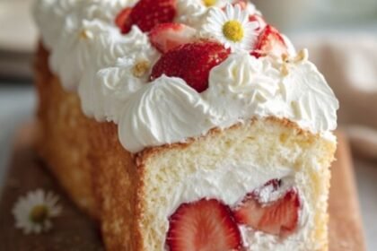 Strawberry Angel Food