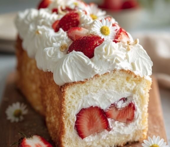 Strawberry Angel Food