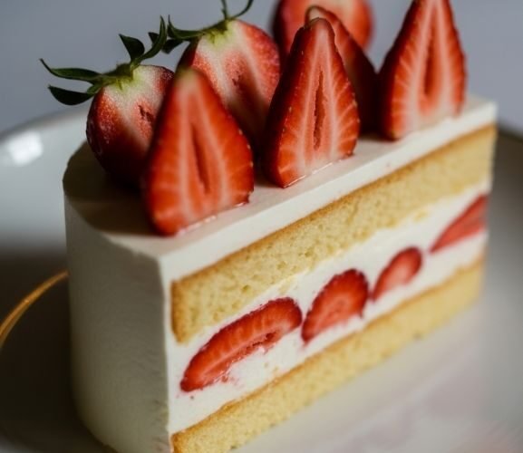 Strawberry Cream Cake