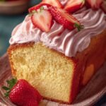 strawberry cream cheese pound cake