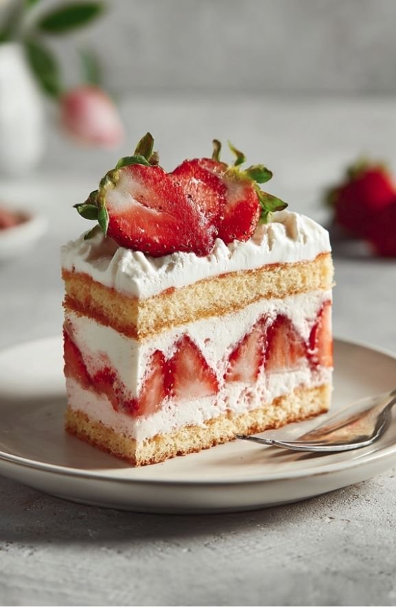 strawberry ice cream cake (3)