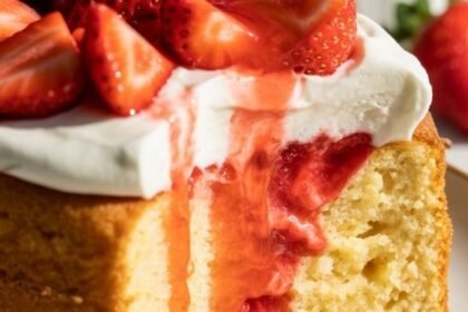 Strawberry Poke Cake