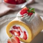 strawberry roll cake