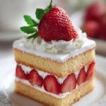 strawberry sponge cake