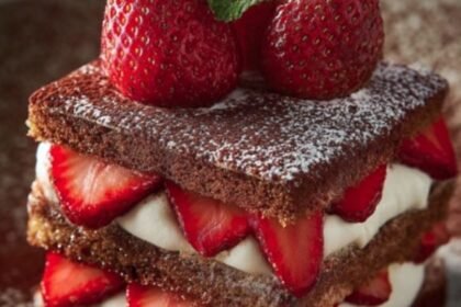 strawberry tiramisu cake
