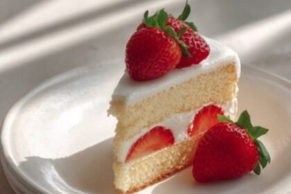strawberry yogurt cake