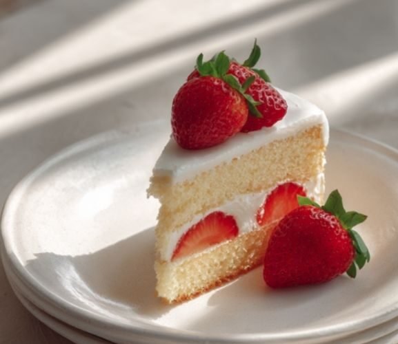 strawberry yogurt cake