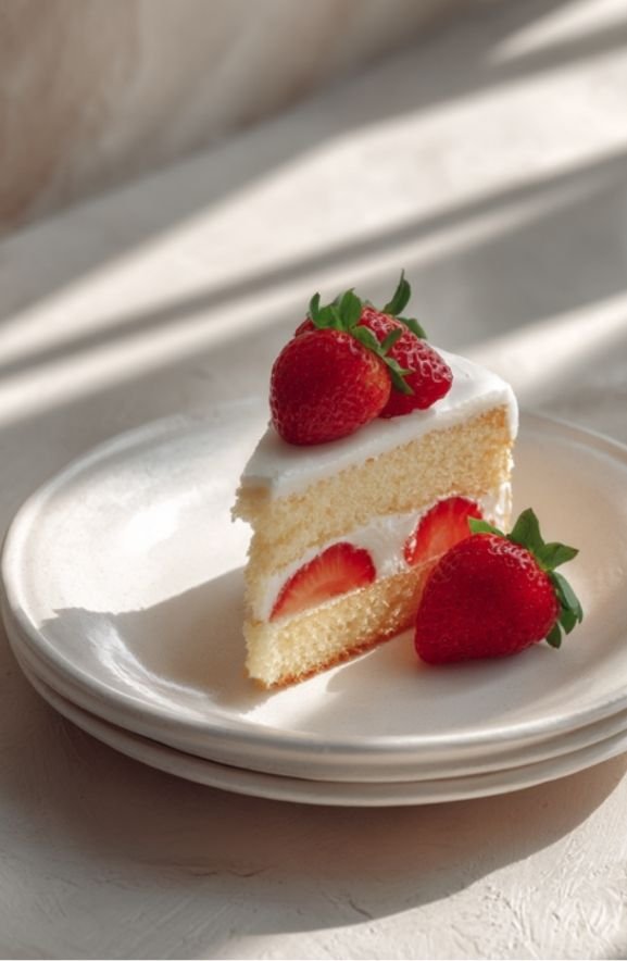 strawberry yogurt cake