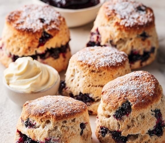 blackberry scones