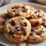Salted Caramel Chocolate Chip Cookie