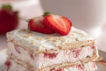 Strawberry Icebox Cake