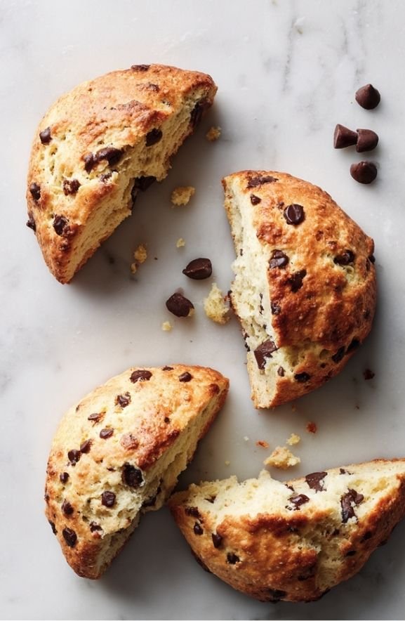 chocolate chip scones