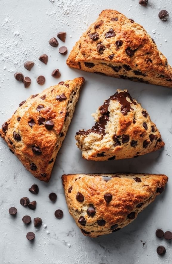 chocolate chip scones