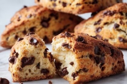 chocolate chip scones