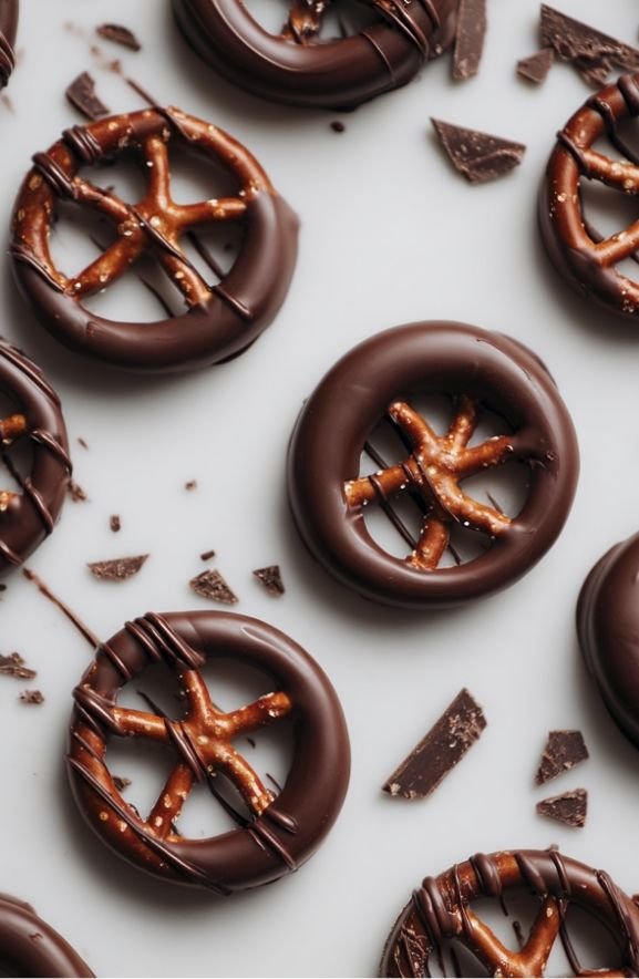chocolate covered pretzels