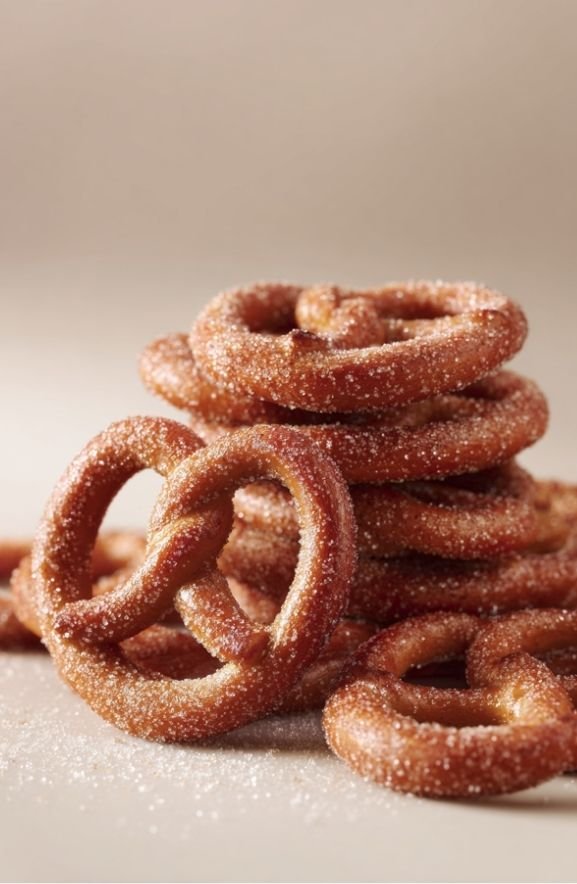 cinnamon sugar pretzels