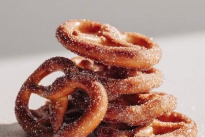 cinnamon sugar pretzels