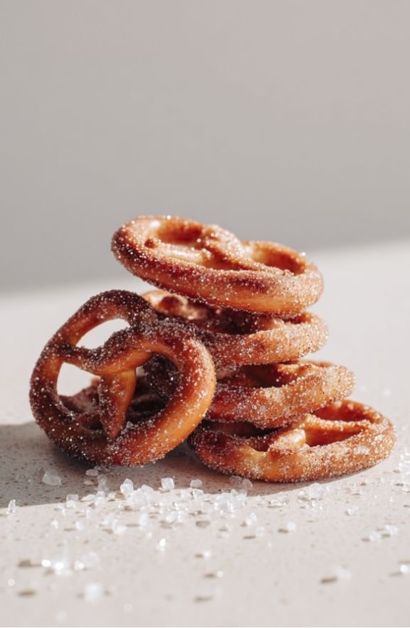 cinnamon sugar pretzels