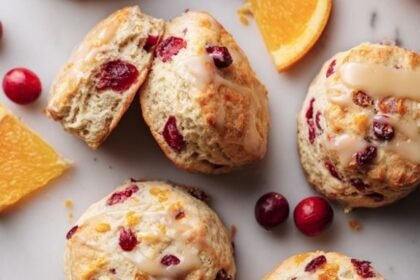 cranberry orange scones