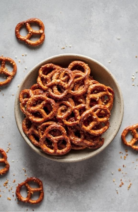 seasoned pretzels