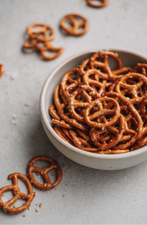 seasoned pretzels