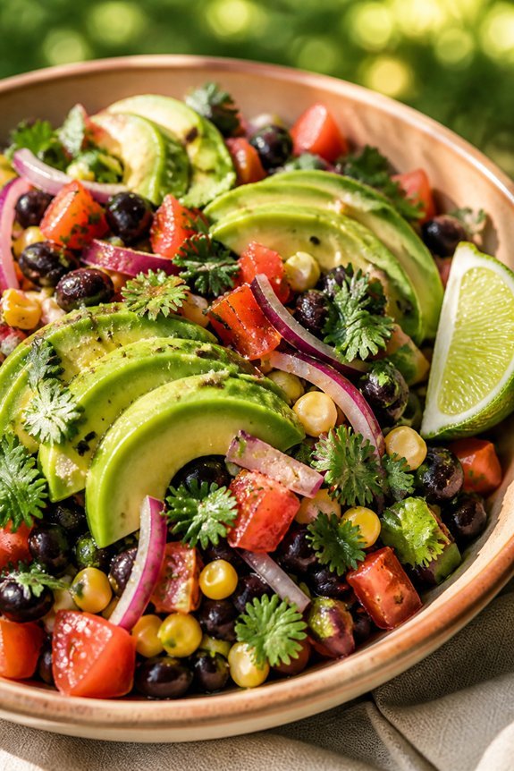 bold flavorful fresh salad