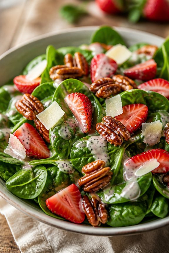 candied nuts elevate salad