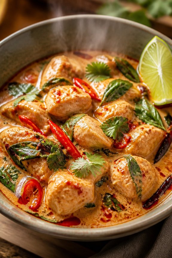 creamy coconut chicken delight