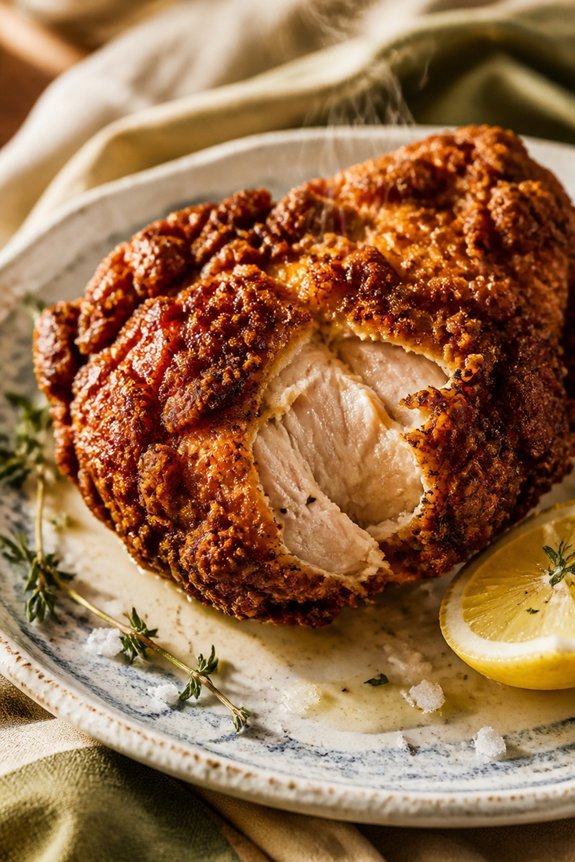 crispy cajun buttermilk chicken