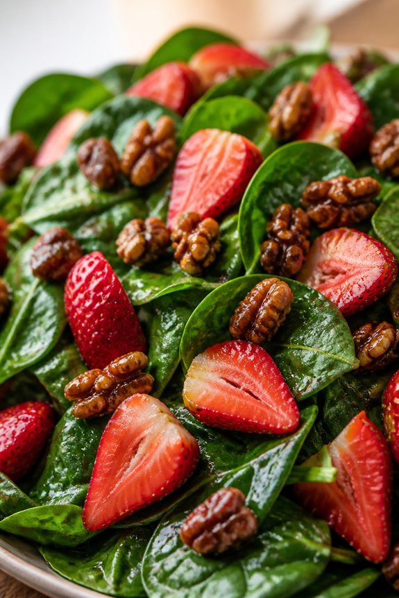 crispy sweet savory salad
